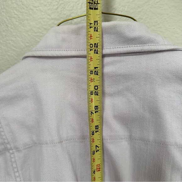 Talbot’s Hint of Pink Denim Jacket - Picture 9 of 10